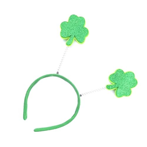 Glanhbnol Feiern Sie den irischen Nationalfeiertag mit Frühlings-Haarband. Holen Sie sich eine lustige Atmosphäre für Frauen, Hüte für Partys von Glanhbnol