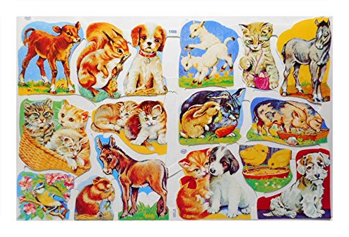 Glanzbilder 1488 Haustiere Katze Hund Vogel Kaninchen Esel Posiebilder Deko Mamelok 2 Glanzbilder 1488 Haustiere Katze Hund Vogel Kaninchen Esel Posiebilder Deko Mamelok 2 von Glanzbilder