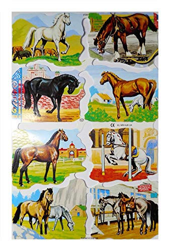 Glanzbilder 1531 Pferd Pferde weiß schwarz braun reiten Posiebilder Deko Mamelok 154 Glanzbilder 1531 Pferd Pferde weiß schwarz braun reiten Posiebilder Deko Mamelok 154 von Glanzbilder