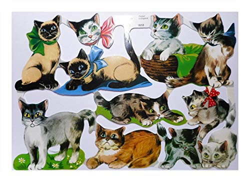 Glanzbilder 1612 spielende Katzen Welpen Katze Welpe Posiebilder Deko Mamelok 89 von Glanzbilder