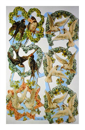 Glanzbilder 1757 weiße graue Traube Vogel Blumen Frieden Posiebilder Deko Mamelok 15 Glanzbilder 1757 weiße graue Traube Vogel Blumen Frieden Posiebilder Deko Mamelok 15 von Glanzbilder