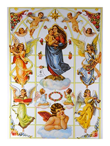 Glanzbilder EF 7024 Engel Maria Jesus Gott Oblate Posiebilder Scrapbook Deko GWI 630 Glanzbilder EF 7024 Engel Maria Jesus Gott Oblate Posiebilder Scrapbook Deko GWI 630 von Glanzbilder