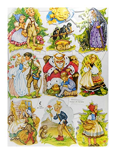 Glanzbilder EF 7028 Hänsel und Gretel Rotkäppchen Märchen Posiebilder Deko GWI 666 Glanzbilder EF 7028 Hänsel und Gretel Rotkäppchen Märchen Posiebilder Deko GWI 666 von Glanzbilder