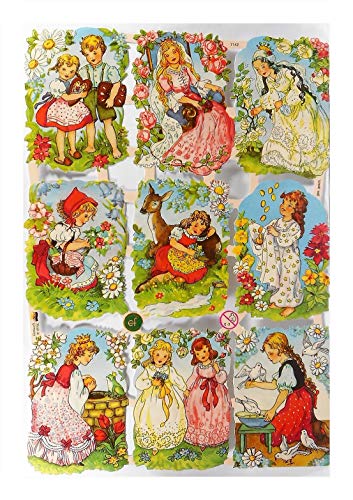 Glanzbilder EF 7142 Mädchen Froschkönig Taube Reh Blume Posiebilder Wandbild Kunstdruck Deko GWI 733 Glanzbilder EF 7142 Mädchen Froschkönig Taube Reh Blume Posiebilder Wandbild Kunstdruck Deko GWI 733 von Glanzbilder