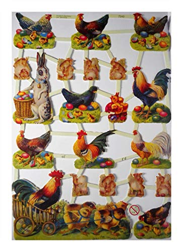 Glanzbilder EF 7240 Ostern Osterei Hase Huhn Osterhase Posiebilder Deko 821 Glanzbilder EF 7240 Ostern Osterei Hase Huhn Osterhase Posiebilder Deko 821 von Glanzbilder