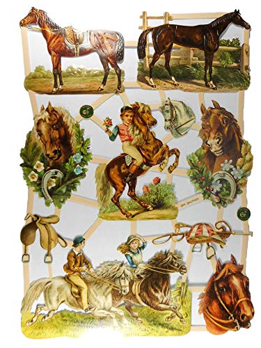 Glanzbilder EF 7401 Pferd Pferde Reiter Hufeisen Sattel Posiebilder Deko GWI 640 Glanzbilder EF 7401 Pferd Pferde Reiter Hufeisen Sattel Posiebilder Deko GWI 640 von Glanzbilder