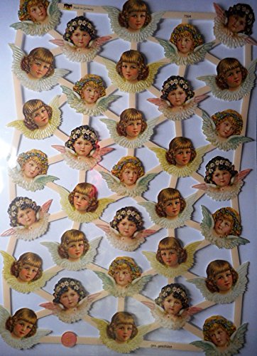Glanzbilder Engel blond Locken Köpfe EF 7394 Oblate Posiebilder Scrapbook Deko GWI 435 Glanzbilder Engel blond Locken Köpfe EF 7394 Oblate Posiebilder Scrapbook Deko GWI 435 von Glanzbilder