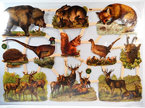 Glanzbilder Fuchs Hirsch Tiere EF 7376 Oblate Posiebilder Scrapbook Deko GWI 353 Glanzbilder Fuchs Hirsch Tiere EF 7376 Oblate Posiebilder Scrapbook Deko GWI 353 von Glanzbilder