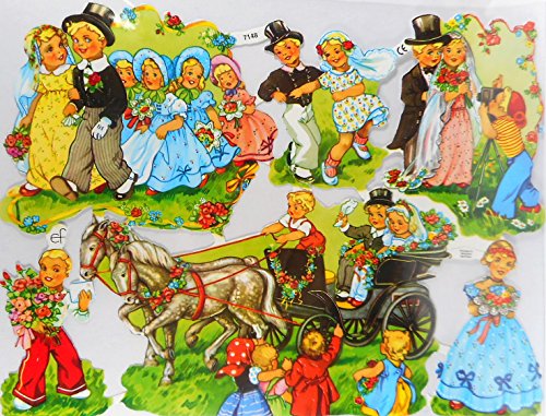 Glanzbilder Kutsche Hochzeit Kinder EF 7148 Oblate Posiebilder Scrapbook Deko GWI 380 Glanzbilder Kutsche Hochzeit Kinder EF 7148 Oblate Posiebilder Scrapbook Deko GWI 380 von Glanzbilder