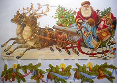 Glanzbilder Weihnachten Weihnachtsmann Rentier Schlitten EF 7194 Oblate Posiebilder Scrapbook Deko GWI 449 Glanzbilder Weihnachten Weihnachtsmann Rentier Schlitten EF 7194 Oblate Posiebilder Scrapbook Deko GWI 449 von Glanzbilder