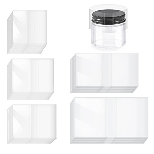 Glarks 1250Pcs Clear Shrink Wrap Band, 5 Sizes PVC Heat Shrink Band Perforated Shrink Wrap Film Shrink Seal Bands for Dropper Bottle, Cans and Tins Glarks 1250Pcs Clear Shrink Wrap Band, 5 Sizes PVC Heat Shrink Band Perforated Shrink Wrap Film Shrink Seal Bands for Dropper Bottle, Cans and Tins von Glarks