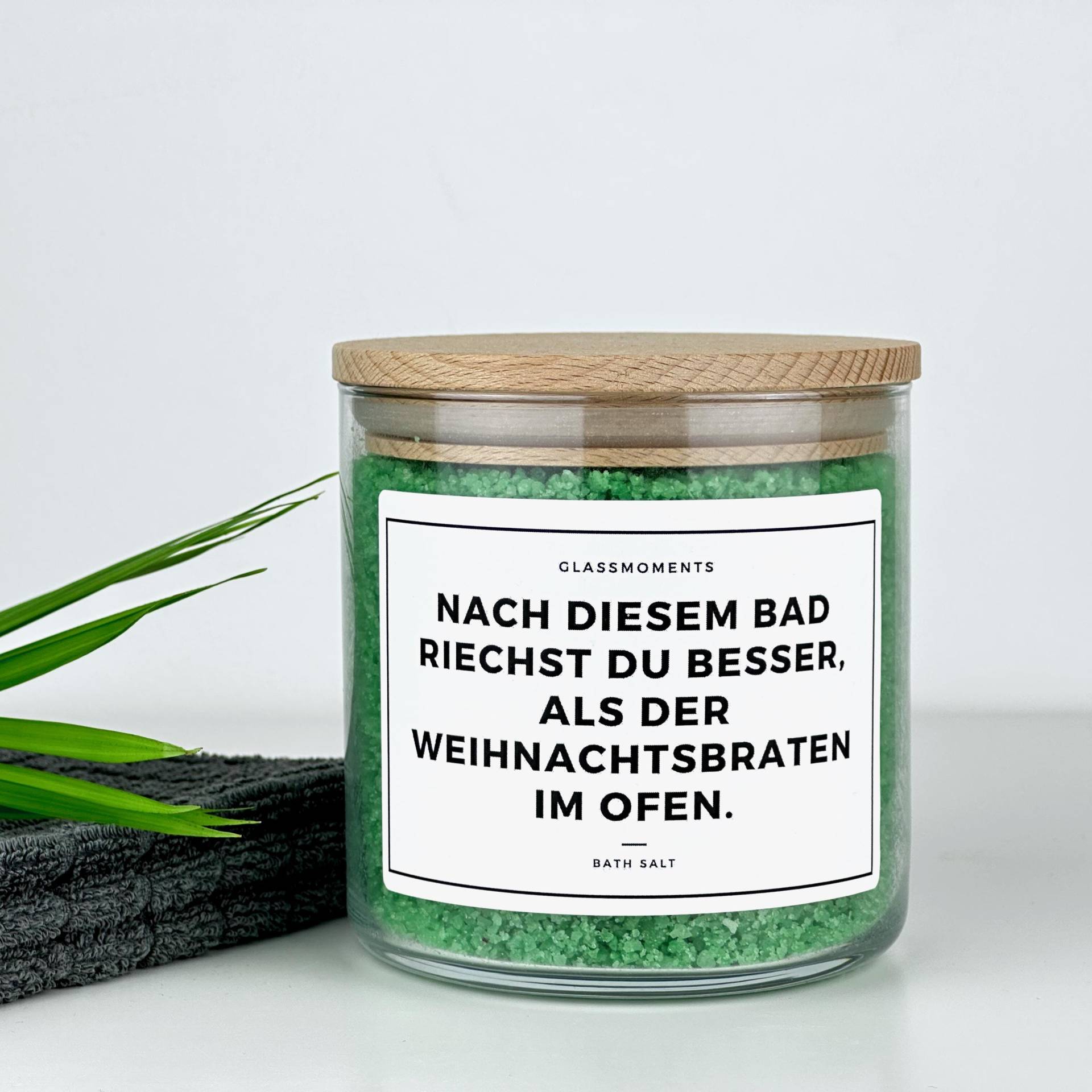 Badesalz Behälter Mit Lustigem Spruch | Glas, Holzdeckel Lustiges Geschenk Weihnachten Bruder Schwester Freund Beste Freundin Mutter Frau Badesalz Behälter Mit Lustigem Spruch | Glas, Holzdeckel Lustiges Geschenk Weihnachten Bruder Schwester Freund Beste Freundin Mutter Frau von GlassMomentsDE