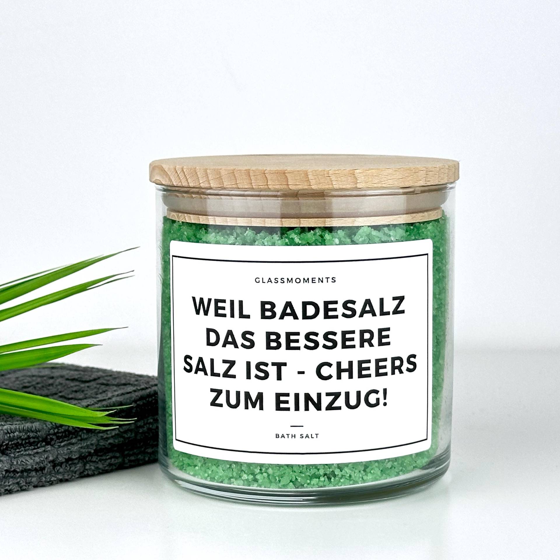 Badesalz Behälter Mit Lustigem Spruch | Glas, Holzdeckel Lustiges Geschenk Zum Einzug Umzug Wohnung Einweihung Mitbringsel Salz Deko Bad Badesalz Behälter Mit Lustigem Spruch | Glas, Holzdeckel Lustiges Geschenk Zum Einzug Umzug Wohnung Einweihung Mitbringsel Salz Deko Bad von GlassMomentsDE