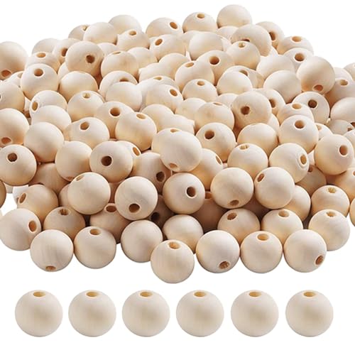 Glaxcidy Runde Holzperlen, 50 Pcs Natürliche Runde Holzperlen, 30mm Unbehandelt Holzkugeln mit Loch, Unlackierte Holzperlen für Handwerk DIY Handgemachte Dekoration, Schmuckherstellung Glaxcidy Runde Holzperlen, 50 Pcs Natürliche Runde Holzperlen, 30mm Unbehandelt Holzkugeln mit Loch, Unlackierte Holzperlen für Handwerk DIY Handgemachte Dekoration, Schmuckherstellung von Glaxcidy