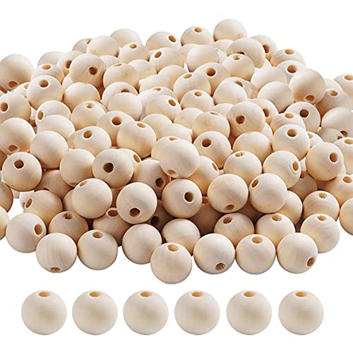 Glaxcidy Runde Holzperlen, 90 Pcs Natürliche Runde Holzperlen, 25mm Unbehandelt Holzkugeln mit Loch, Unlackierte Holzperlen für Handwerk DIY Handgemachte Dekoration, Schmuckherstellung Glaxcidy Runde Holzperlen, 90 Pcs Natürliche Runde Holzperlen, 25mm Unbehandelt Holzkugeln mit Loch, Unlackierte Holzperlen für Handwerk DIY Handgemachte Dekoration, Schmuckherstellung von Glaxcidy
