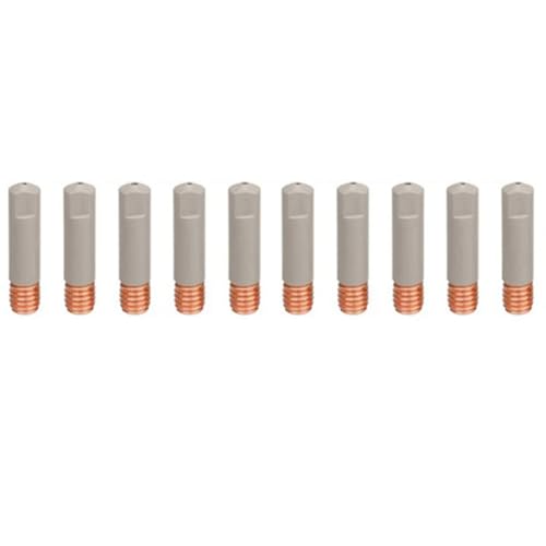 Glayent 10 Stück MB15AK Schweißdüsenspitzen Beschichtung Schutz M6 Gasdüsenspitze 0,8 mm MIG-Schweißwerkzeugteile Glayent 10 Stück MB15AK Schweißdüsenspitzen Beschichtung Schutz M6 Gasdüsenspitze 0,8 mm MIG-Schweißwerkzeugteile von Glayent