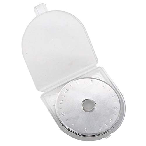 Glayent 10 Stücke 28 Mm Roll Nachfüll Klingen Patchwork Stoff Leder Stahl Rund Nähen Quilten von Glayent