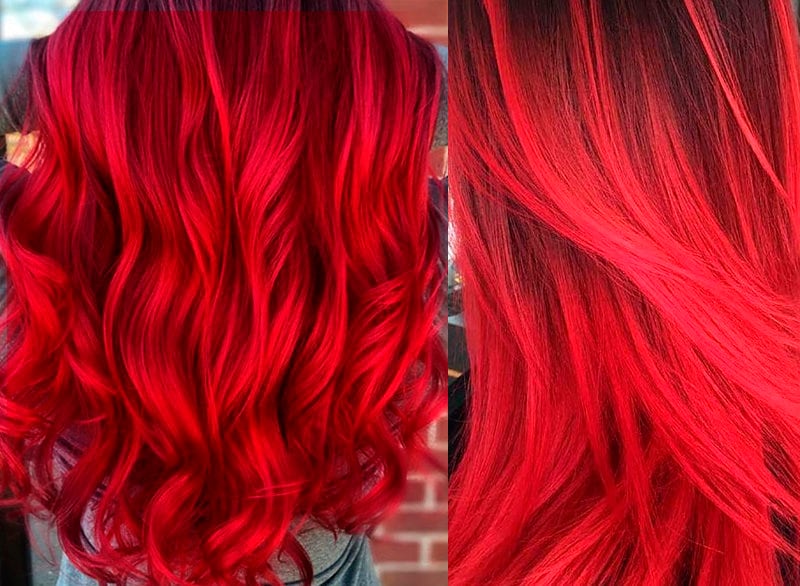 Rote Haarverlängerungen, Clip in Strähnen, Kastanienbraun, Dunkelrot, Haarfarbe, Rotbraun, Vampirrot, Kirschrot, Sommer, Highlights, Fancy Hair Rote Haarverlängerungen, Clip in Strähnen, Kastanienbraun, Dunkelrot, Haarfarbe, Rotbraun, Vampirrot, Kirschrot, Sommer, Highlights, Fancy Hair von Gleaise