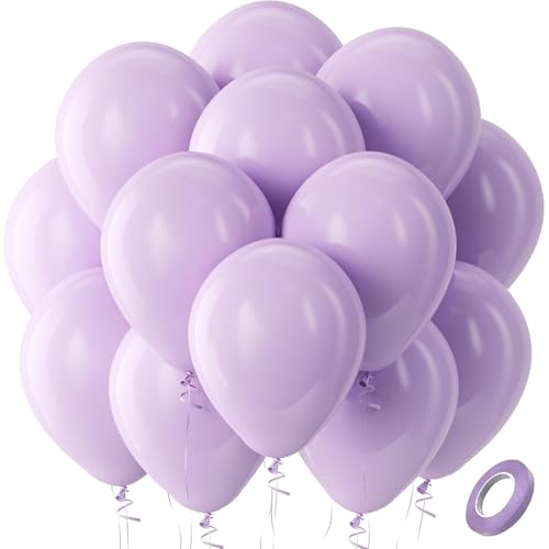 Gleemix 20 Stück Macaron Luftballons Lila Geburtstagsdeko, 10 Zoll Latex Lila Ballongirlande, Luftballons Pastell Helium für Geburtstag Girlande Babyparty Hochzeit Valentinstag Geschlecht Kommunion Gleemix 20 Stück Macaron Luftballons Lila Geburtstagsdeko, 10 Zoll Latex Lila Ballongirlande, Luftballons Pastell Helium für Geburtstag Girlande Babyparty Hochzeit Valentinstag Geschlecht Kommunion von Gleemix