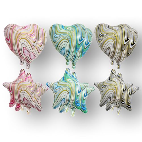 Gleemix Achat Ballons Schwarz Rosa Grün, 12 Stück Bunte luftballons Geburtstag, Luftballons für Geburtstagsdeko, Jubiläum, Hochzeit, Valentinstag Deko Gleemix Achat Ballons Schwarz Rosa Grün, 12 Stück Bunte luftballons Geburtstag, Luftballons für Geburtstagsdeko, Jubiläum, Hochzeit, Valentinstag Deko von Gleemix