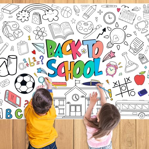 Gleemix Ausmal Tischdecke Einschulung, Papier Ausmaltischdecke Schulanfang Schultüte,Schulanfang Geschenke für Schulkind Schuleinführung Schulstart Party Dekoration Einschulung Jungen Mädchen 80x110cm Gleemix Ausmal Tischdecke Einschulung, Papier Ausmaltischdecke Schulanfang Schultüte,Schulanfang Geschenke für Schulkind Schuleinführung Schulstart Party Dekoration Einschulung Jungen Mädchen 80x110cm von Gleemix