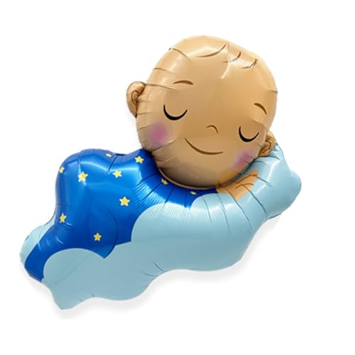 Gleemix Baby Ballon, 100x63 cm Baby Luftballon, Baby Folienballon, Luftballon Baby für Hochzeit Schwangerschaft Gender Reveal Babydusche Partyangebot von Gleemix