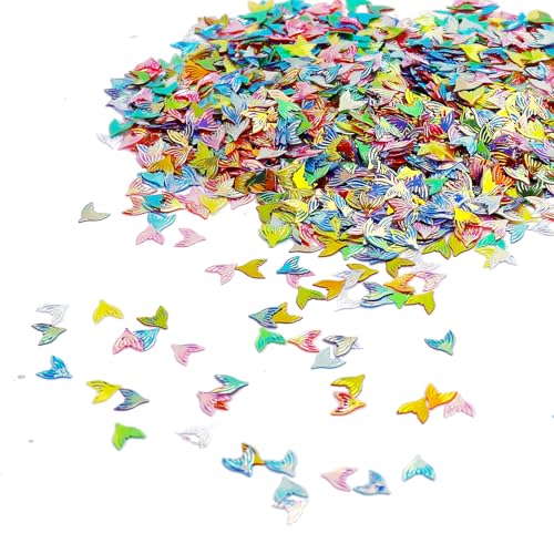 Gleemix Bunt Meerjungfrau Geburtstag Geko Konfetti 2000 Stück, Meerjungfrauen Schwanz Glitzer Sequins, DIY Unterwasserwelt Pailletten für Geburtstag Feier, Sommer Party, Tisch Deko, Streudeko Gleemix Bunt Meerjungfrau Geburtstag Geko Konfetti 2000 Stück, Meerjungfrauen Schwanz Glitzer Sequins, DIY Unterwasserwelt Pailletten für Geburtstag Feier, Sommer Party, Tisch Deko, Streudeko von Gleemix