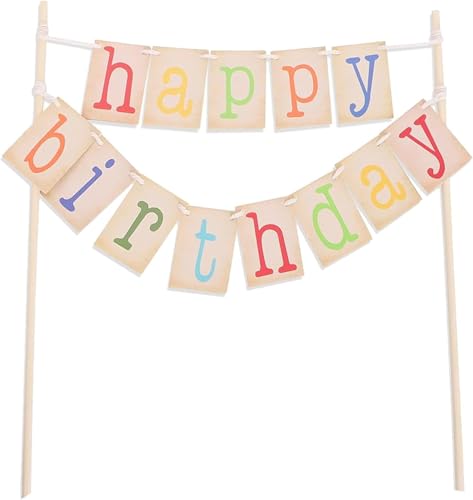 Gleevio Happy Birthday Tortendeko (Geburtstag + Feuerwerk) von Gleevio