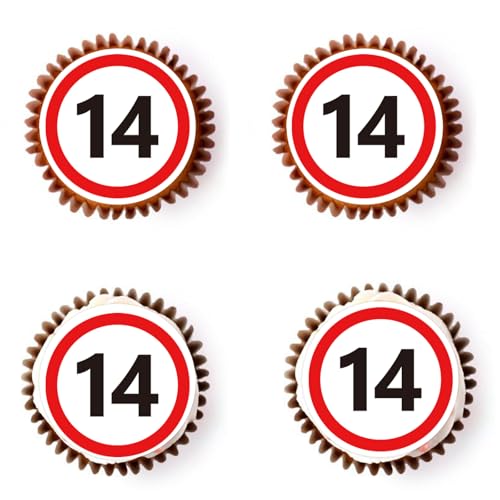 Gleevio Verkehrszeichen Tortendeko 14 Geburtstag Junge Mädchen Gleevio Verkehrszeichen Tortendeko 14 Geburtstag Junge Mädchen von Gleevio
