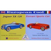 Jaguar XK120 &  Ferrari von Glencoe Models