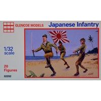 Japanische Infanterie, 20 Figuren von Glencoe Models