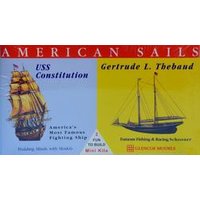 Segelschiffe Constituion 1/400 - Gertrude L. Thebaud 1/250 von Glencoe Models