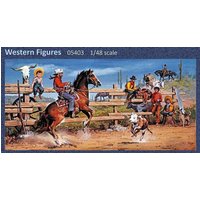 Westernfiguren von Glencoe Models