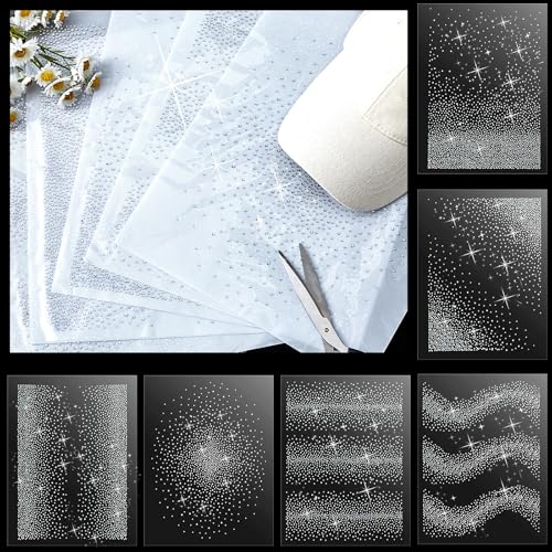 Glenmal Glitzer-Hotfix-Strass-Aufkleber zum Aufbügeln, Kristall-Aufkleber, 2 mm, 3 mm, flach, rund, für Kleidung, Handwerk, DIY-Dekoration, 6 Bögen Glenmal Glitzer-Hotfix-Strass-Aufkleber zum Aufbügeln, Kristall-Aufkleber, 2 mm, 3 mm, flach, rund, für Kleidung, Handwerk, DIY-Dekoration, 6 Bögen von Glenmal