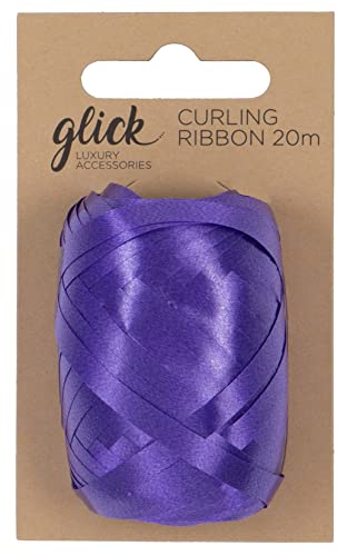Glick Lila Ringelband, für Geschenkverpackungen und Kunst und Handwerk, violettes Ringelband, KOP02 Glick Lila Ringelband, für Geschenkverpackungen und Kunst und Handwerk, violettes Ringelband, KOP02 von Glick