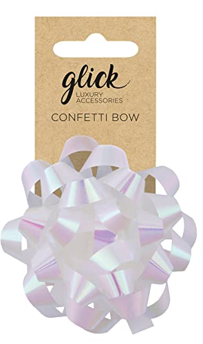 Glick Luxuriöse Schleife, schillerndes Weiß, perfekt für den letzten Schliff zu Ihrem Valentinstag, Geburtstag und Weihnachten, einschließlich anderer Feiern, Geschenkschleife, Weiß Glick Luxuriöse Schleife, schillerndes Weiß, perfekt für den letzten Schliff zu Ihrem Valentinstag, Geburtstag und Weihnachten, einschließlich anderer Feiern, Geschenkschleife, Weiß von Glick