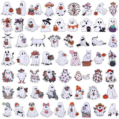 Glitinsel Geister-Flicken zum Aufbügeln, Halloween, Kürbis, Buchliebhaber, gruseliger Geist, Pilz, Katze, Hund, Sport, Cowboy, bestickt, zum Basteln, für Kleidung, Hüte, Rucksäcke, Jacken, Schuhe Glitinsel Geister-Flicken zum Aufbügeln, Halloween, Kürbis, Buchliebhaber, gruseliger Geist, Pilz, Katze, Hund, Sport, Cowboy, bestickt, zum Basteln, für Kleidung, Hüte, Rucksäcke, Jacken, Schuhe von Glitinsel