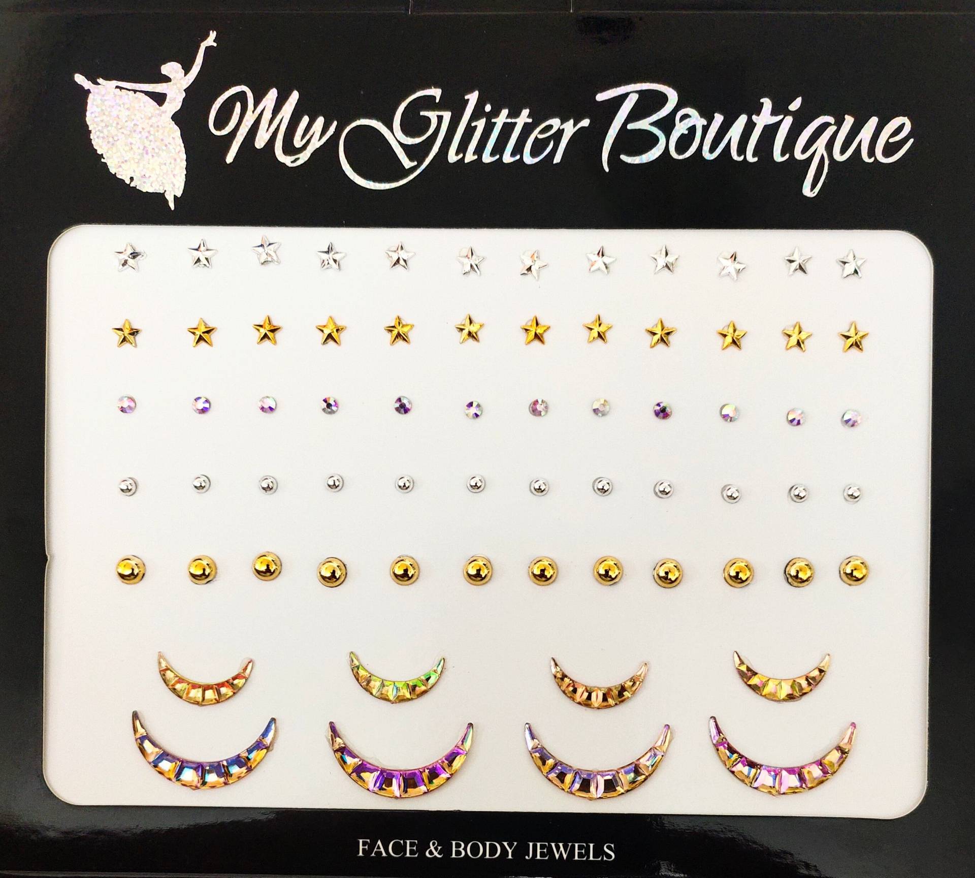 Mgb Assorted Shapes Body Gems Mgb Assorted Shapes Body Gems von GlitterboutiqueGB