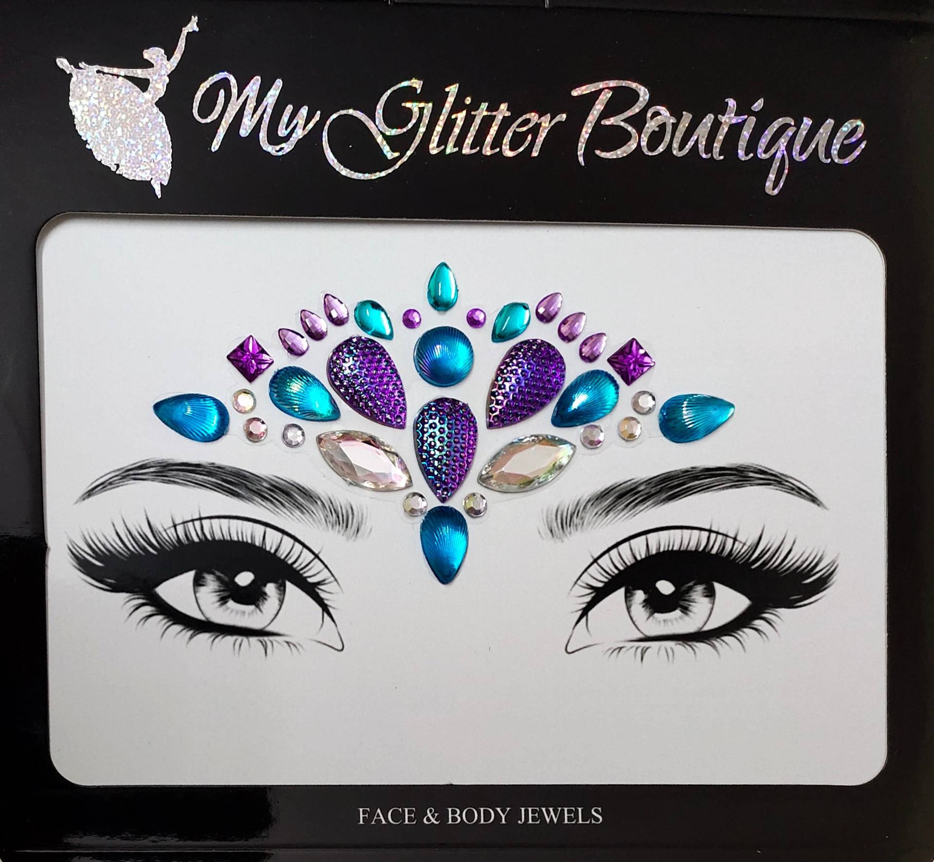 Mgb Mermaid Festival Face Juwelen/Kristall Edelsteine Party Aufkleber Strass Mgb Mermaid Festival Face Juwelen/Kristall Edelsteine Party Aufkleber Strass von GlitterboutiqueGB