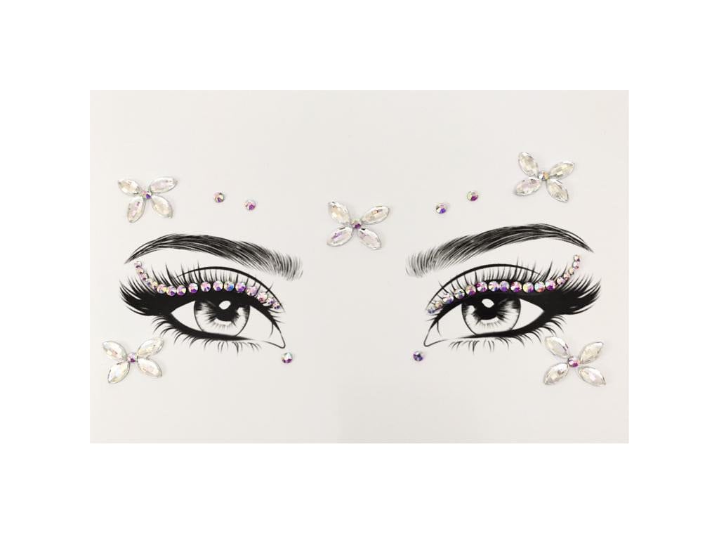 Mgb Selbstklebende Schmetterlings-Edelsteine | Gesichtssticker, Party Edelsteine Mgb Selbstklebende Schmetterlings-Edelsteine | Gesichtssticker, Party Edelsteine von GlitterboutiqueGB
