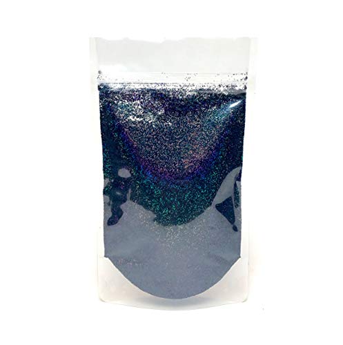 Glitterexpress Glitter, Polyester, Schwarz, Hologramm, 100 g von Glitterexpress