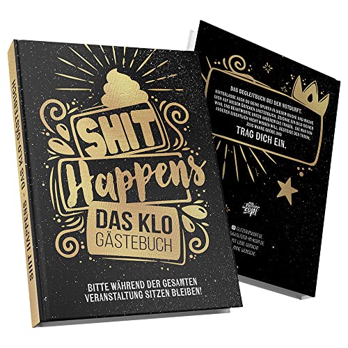 Shit Happens DAS KLO GÄSTEBUCH Shit Happens DAS KLO GÄSTEBUCH von Glitzer im Kopf