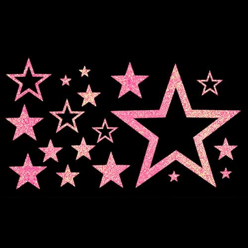 Glitzerdeals Bügelbilder Glitzer Karneval Sterne Aufbügler für Textilien Kostüm Bügelflicken Fasching Patch zum Aufbügeln Koralle Glitzerdeals Bügelbilder Glitzer Karneval Sterne Aufbügler für Textilien Kostüm Bügelflicken Fasching Patch zum Aufbügeln Koralle von Glitzerdeals