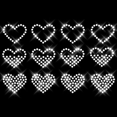 Glitzerdeals Bügelbilder Karneval Strass Herzen Set Strasssteine zum Aufbügeln Fasching kristall Aufbügler für Textilien Herzen Bügelmotiv Herz Strass Bügelbild Glitzerdeals Bügelbilder Karneval Strass Herzen Set Strasssteine zum Aufbügeln Fasching kristall Aufbügler für Textilien Herzen Bügelmotiv Herz Strass Bügelbild von Glitzerdeals