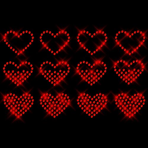 Glitzerdeals Bügelbilder Karneval Strass Herzen Set Strasssteine zum Aufbügeln Fasching rot Aufbügler für Textilien Herzen Bügelmotiv Herz Strass Bügelbild Herzen Glitzerdeals Bügelbilder Karneval Strass Herzen Set Strasssteine zum Aufbügeln Fasching rot Aufbügler für Textilien Herzen Bügelmotiv Herz Strass Bügelbild Herzen von Glitzerdeals