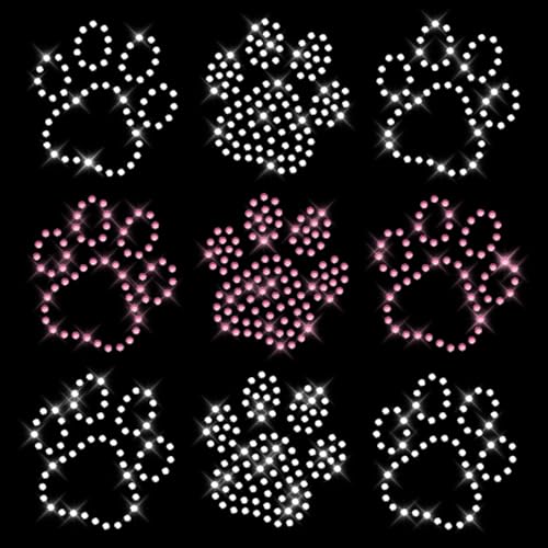 Glitzerdeals Bügelbilder Karneval Strass Pfoten rosa und kristall im Set Aufbügler für Textilien Pfote Bügelmotiv Pfoten Strass Bügelbild Pfote Glitzerdeals Bügelbilder Karneval Strass Pfoten rosa und kristall im Set Aufbügler für Textilien Pfote Bügelmotiv Pfoten Strass Bügelbild Pfote von Glitzerdeals