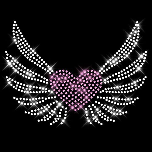 Glitzerdeals Bügelbilder Karneval Strass V2 Herz mit Flügeln pink V2 Herz mit Flügeln pink Umriss Aufbügler für Textilien Flügel Bügelmotiv Engelsflügel Fasching Patch zum Aufbügeln Flügel Glitzerdeals Bügelbilder Karneval Strass V2 Herz mit Flügeln pink V2 Herz mit Flügeln pink Umriss Aufbügler für Textilien Flügel Bügelmotiv Engelsflügel Fasching Patch zum Aufbügeln Flügel von Glitzerdeals