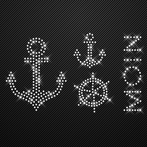 Glitzerdeals Bügelbilder aus Strass Anker Set mit Moin kristall Aufbügler für Textilien Karneval Kostüm Anker Strassmotiv Moin Aufbügler Glitzer Hafen Glitzerdeals Bügelbilder aus Strass Anker Set mit Moin kristall Aufbügler für Textilien Karneval Kostüm Anker Strassmotiv Moin Aufbügler Glitzer Hafen von Glitzerdeals