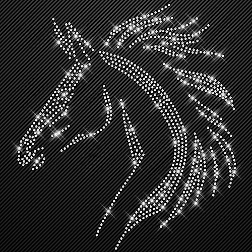 Glitzerdeals Bügelbilder aus Strass Pferd Strass großer Pferdekopf Aufbügler für Textilien Karneval Kostüm Pferde Strassmotiv Pferdekopf Aufbügler Glitzer Reiten Glitzerdeals Bügelbilder aus Strass Pferd Strass großer Pferdekopf Aufbügler für Textilien Karneval Kostüm Pferde Strassmotiv Pferdekopf Aufbügler Glitzer Reiten von Glitzerdeals