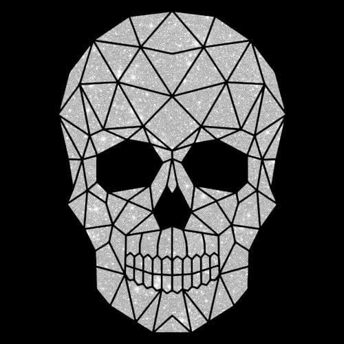 Glitzerdeals Bügelbilder Glitzer Totenkopf Geometrie Tattoo silber Aufbügler für Textilien Karneval Kostüm Totenkopf Bügelflicken Skull Fasching Patch zum Aufbügeln Totenkopf Glitzerdeals Bügelbilder Glitzer Totenkopf Geometrie Tattoo silber Aufbügler für Textilien Karneval Kostüm Totenkopf Bügelflicken Skull Fasching Patch zum Aufbügeln Totenkopf von Glitzerdeals